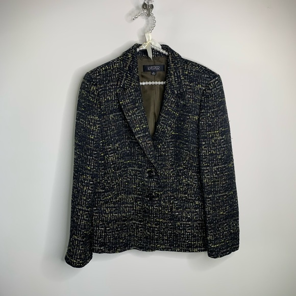 Kasper Tweed Jacket - Picture 1 of 6